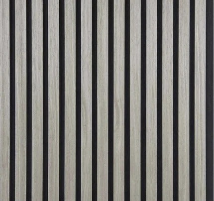 District Signature Walnut Slat Panel 270 × 110 cm